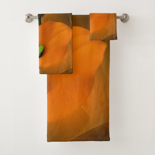 Conjunto De Toalhas Calla Lily Warm Yellow Mist Background (Insitu)