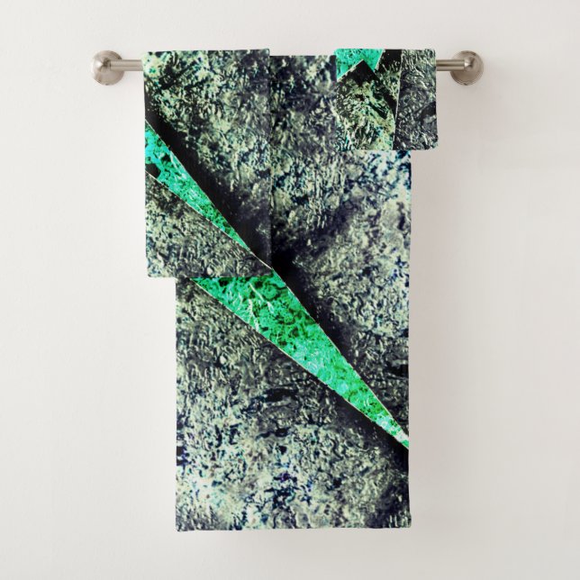 Conjunto De Toalhas Camada desorganizada russa de carbono sobre a aqua (Insitu)