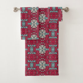 Conjunto De Toalhas Camadas de Pintura de Descolagem