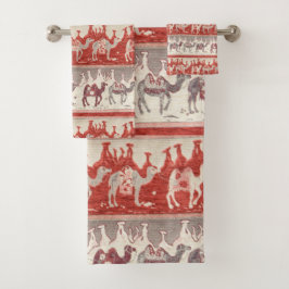Conjunto De Toalhas Camelos, padrão de Camelos, impressão de camelo