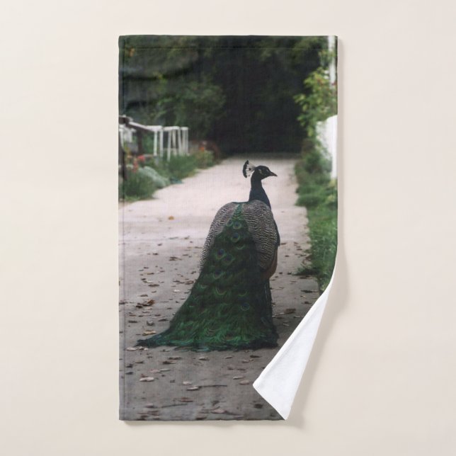 Conjunto De Toalhas Caminho de Peacock (Toalha de mão)