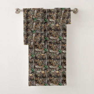 CONJUNTO DE TOALHAS CAMO DE CAMO DE BANHO #1 TOWEL SET