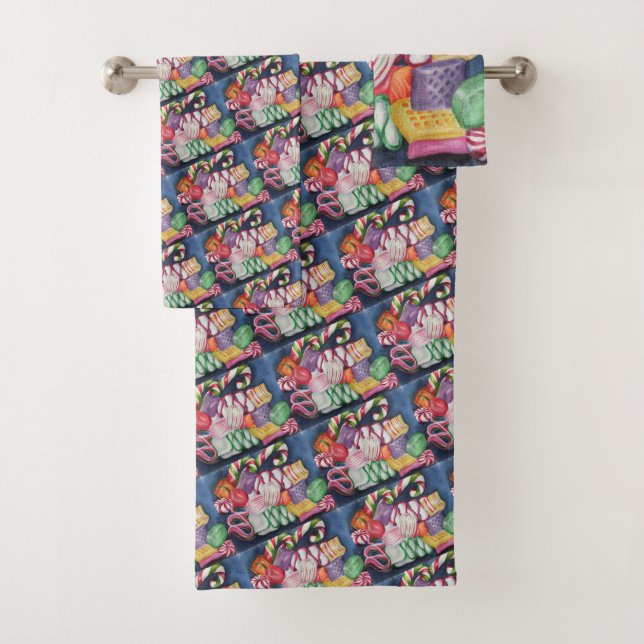 CONJUNTO DE TOALHAS CANDIDATOS DE NATAL (Insitu)