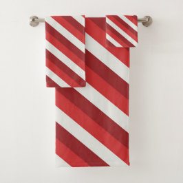 Conjunto De Toalhas Candy Cane