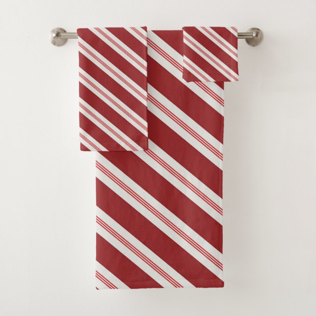 Conjunto De Toalhas Candy Cane (Insitu)