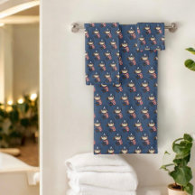 Capitão América Bath Towel Set