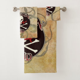 Conjunto De Toalhas Capitão Pai - Embalado por Deep