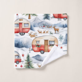 Conjunto De Toalhas Caravan Christmas