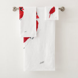 Conjunto De Toalhas Cardinal do norte