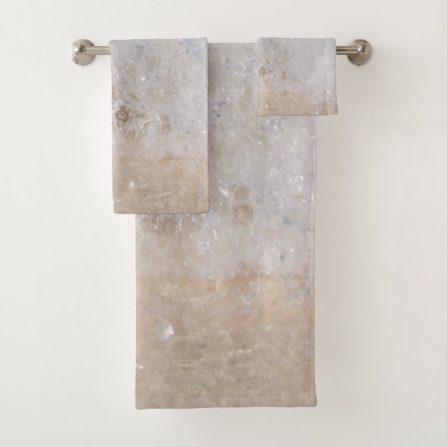 Conjunto De Toalhas Caribe Island Wave Love 2 (Insitu)