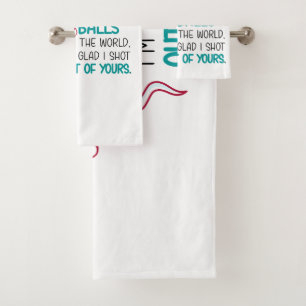 Conjunto De Toalhas Caro Pai, de todas as bolas do mundo