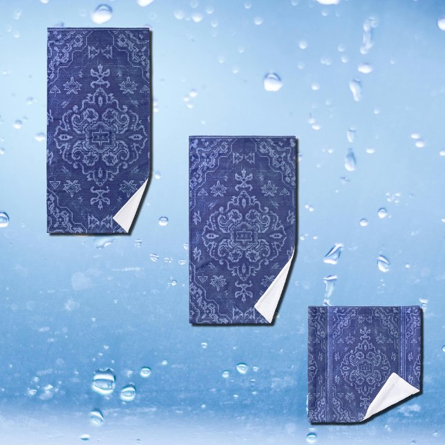 Conjunto De Toalhas Carpete persa olha de azul (Criador carregado)