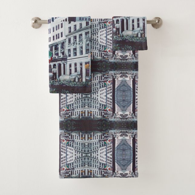 Conjunto De Toalhas Carregado com imagens pessoais (Insitu)