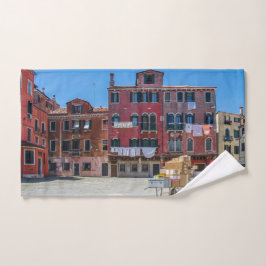 Conjunto De Toalhas Carrinho com caixas em Veneza