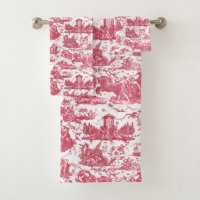 Carruagem francesa Vintage de Dawn Toile de Jouy-R