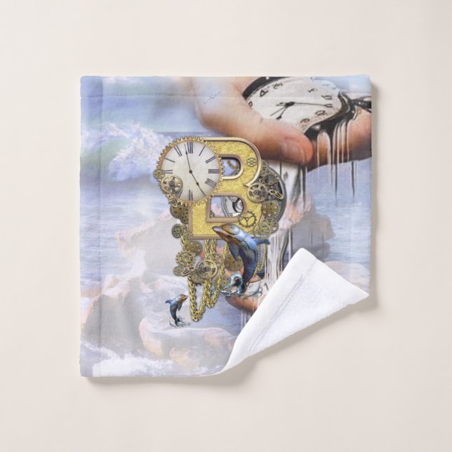 Conjunto De Toalhas Carta de aniversário B (Pano de lavar)