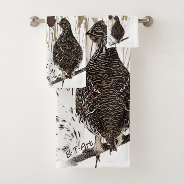 Conjunto De Toalhas Cartão-postal alemão (SPG) (Insitu)