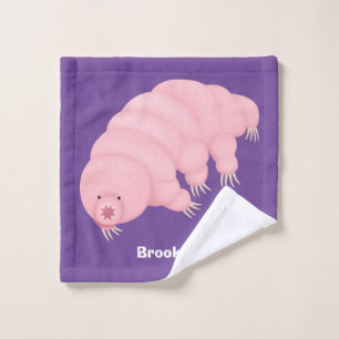 Conjunto De Toalhas Cartografia de ursos-d'água, cor-de-rosa-branca,