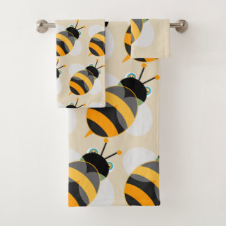 Conjunto De Toalhas Cartoon Bumble Bee