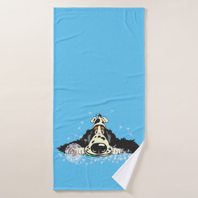 Conjunto De Toalhas Cartoon English Cocker spaniel (Toalha de Banho)