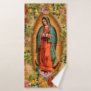 Conjunto De Toalhas Católica Nossa Senhora de Guadalupe Virgem Maria F