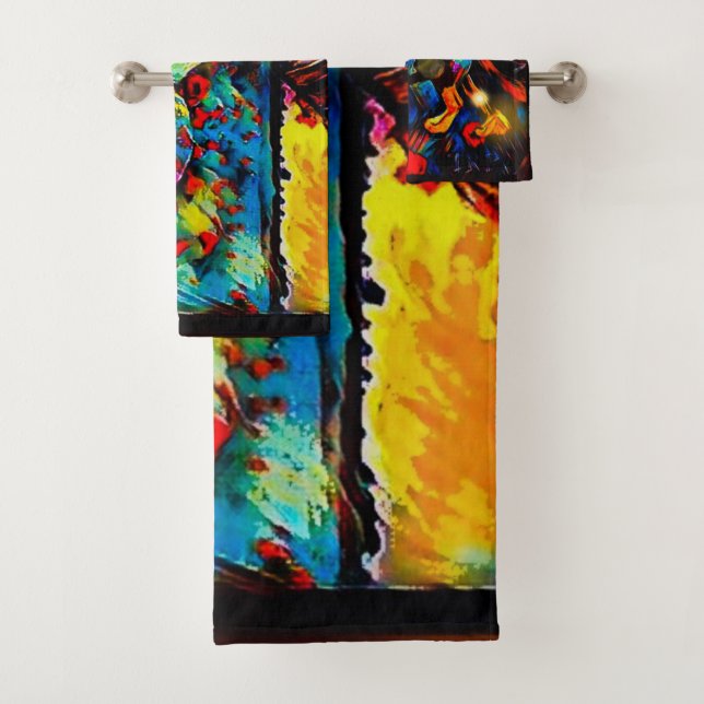 Conjunto De Toalhas Cavalo Freshtastico 01-01 (Insitu)