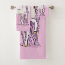 Cavalo Rosa De Aniversário Com 7 De Nome Personali