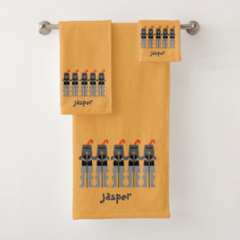 Conjunto De Toalhas Cavalos