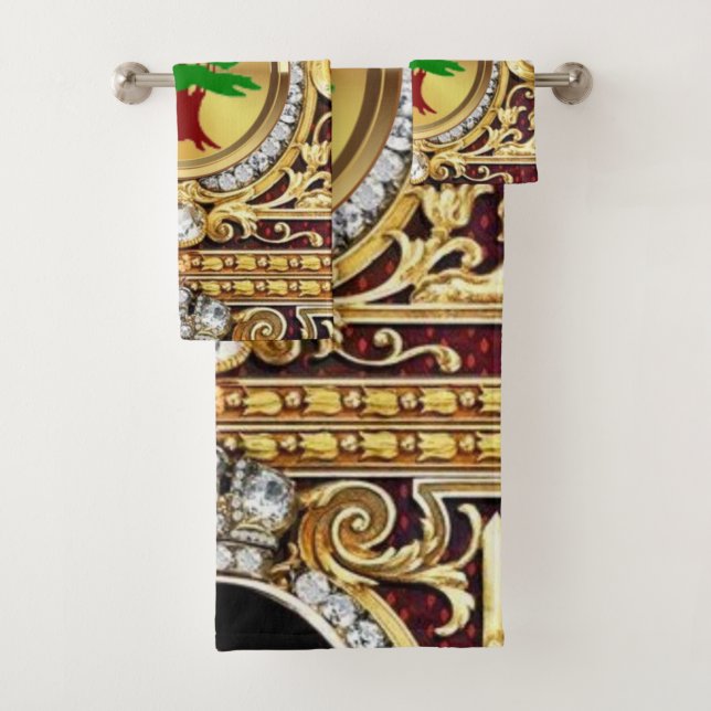 Conjunto De Toalhas Cedros do Líbano (Insitu)