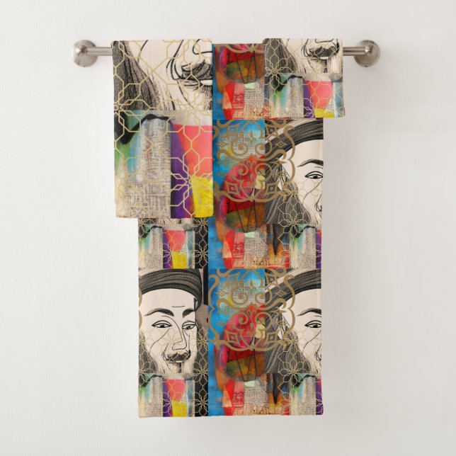 Conjunto De Toalhas Celebrando Rumi (Insitu)