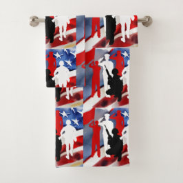 Conjunto De Toalhas Celebrando Veteranos