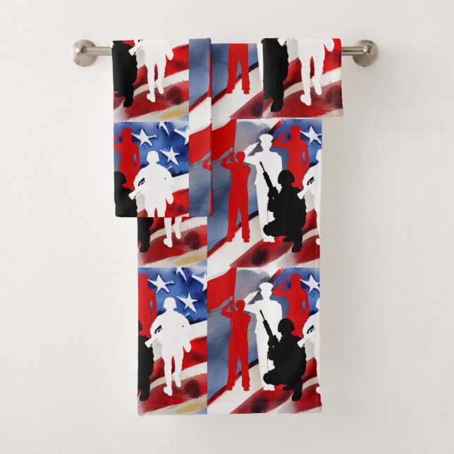 Conjunto De Toalhas Celebrando Veteranos (Insitu)
