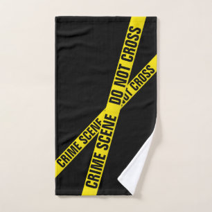 Conjunto De Toalhas Cena do crime