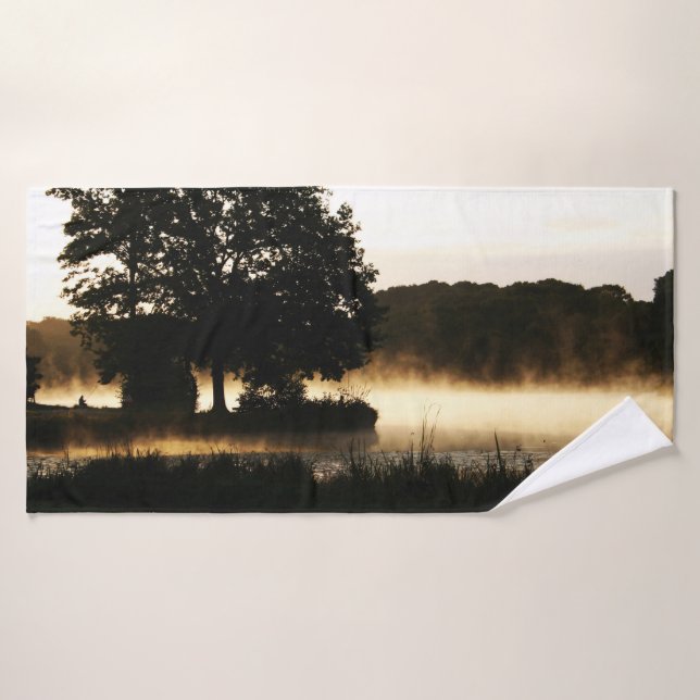 Conjunto De Toalhas Cena do Lago Morning Btcnm (Toalha de Banho)