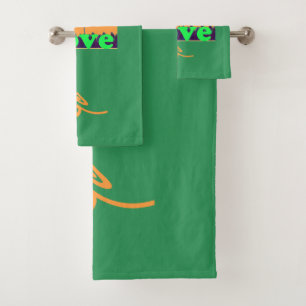 Conjunto De Toalhas Chá Com Amor