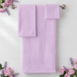 Conjunto De Toalhas Chá de Bebê Lavanda Rosa Casamento