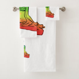 Conjunto De Toalhas Chakra/meditação