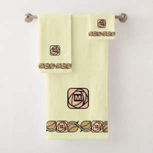 Conjunto De Toalhas Charles Mackintosh Arts & Artesanato Style Frieze