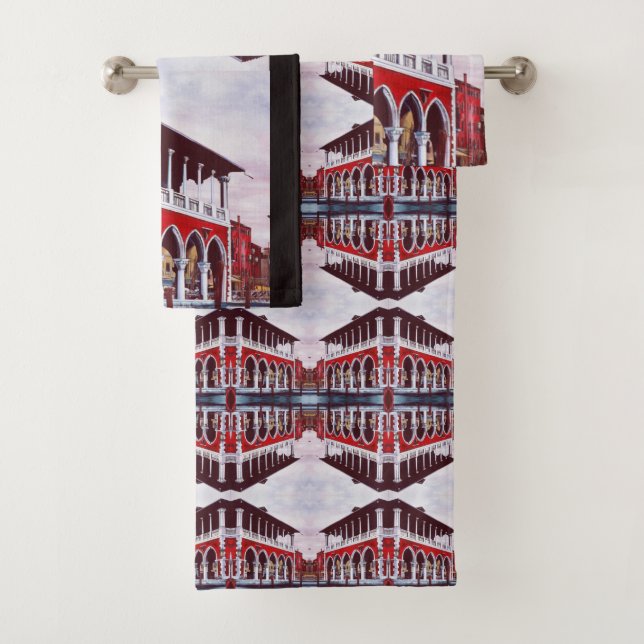 Conjunto De Toalhas Charm veneziano (Insitu)