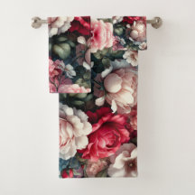 Charme Floral Rosa Atemporal