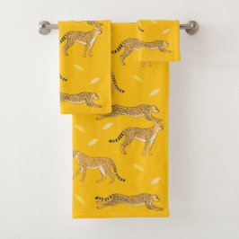 Conjunto De Toalhas Cheetah