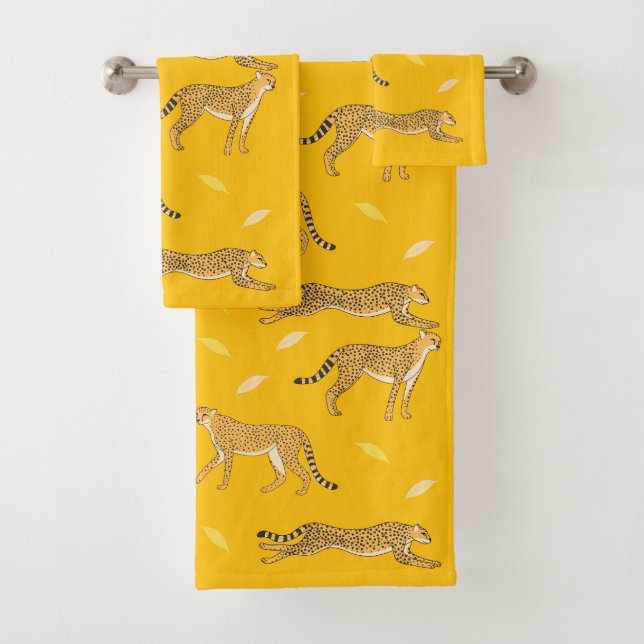 Conjunto De Toalhas Cheetah (Insitu)