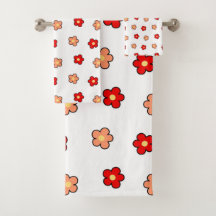 Chic de Flor Rosa Vermelho