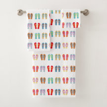 Chinelos de padrões de sandálias de tema da praia 