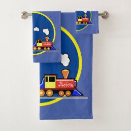 Conjunto De Toalhas Choo Choo Train