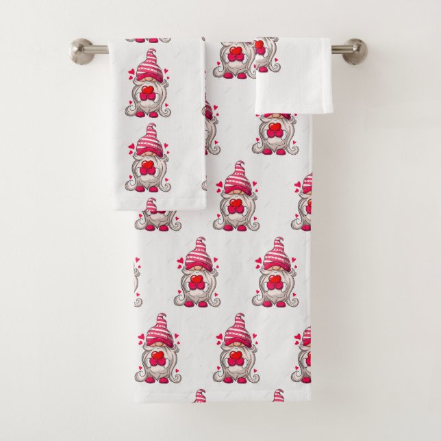 CONJUNTO DE TOALHAS **CHRISTMAS GNOMES** CHRISTMAS TOWEL (Insitu)
