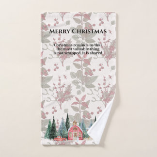 CONJUNTO DE TOALHAS CHRISTMAS TOWEL