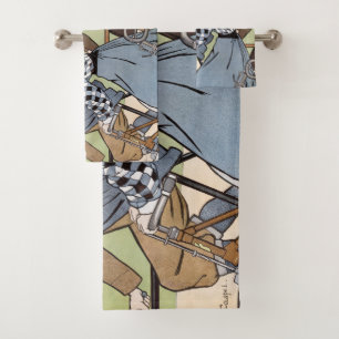 Conjunto De Toalhas Ciclismo, Bicicletas, Van Caspel