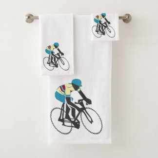 Conjunto De Toalhas Ciclista Corrente