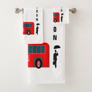 Conjunto De Toalhas Cidade de Londres